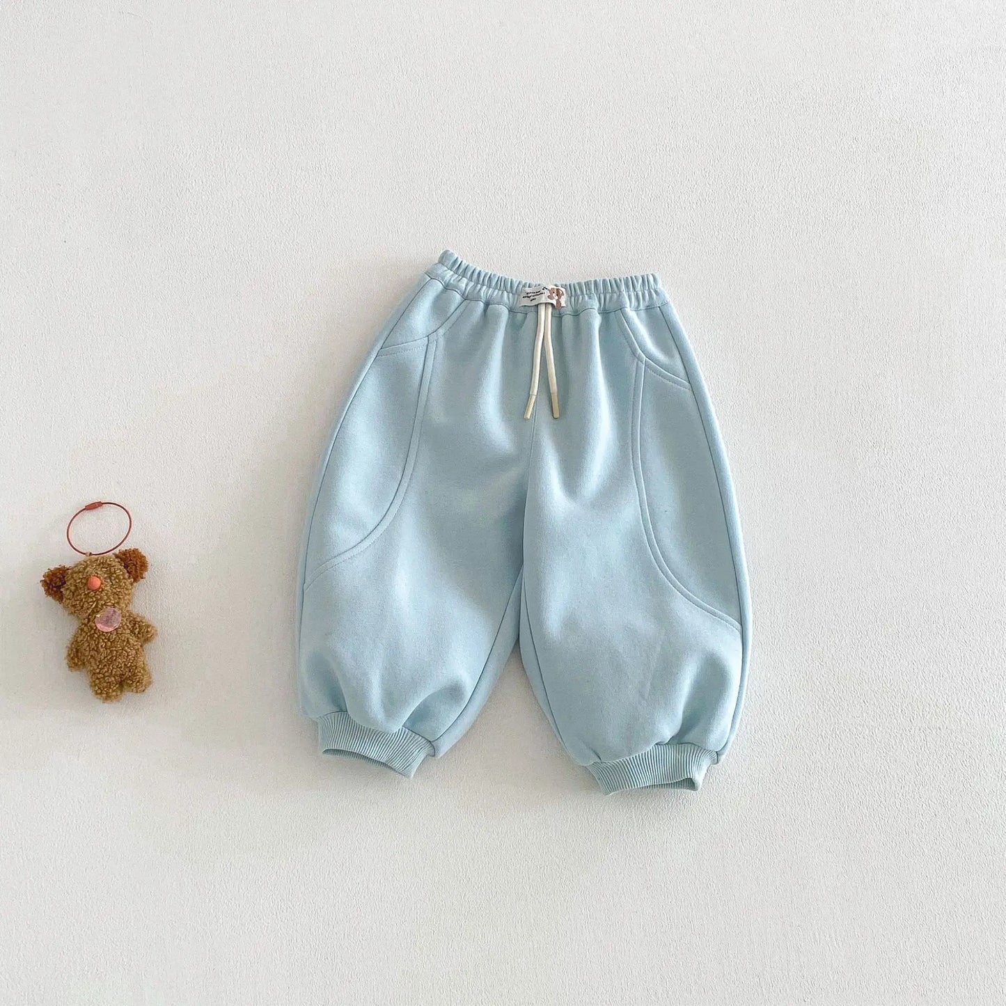 Baby Health Pants 2026 New Spring Boys' Fashion Solid Color Sports Pants Children's Korean Spring Casual Pants