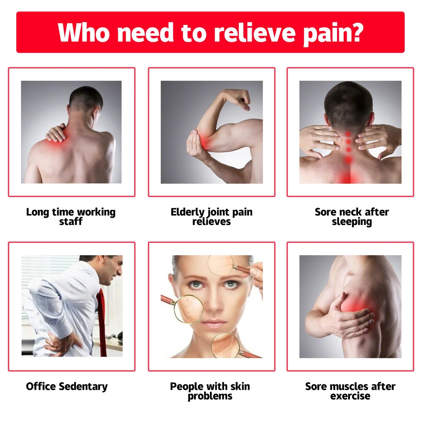 660nm & 850nm Infrared Light Therapy Device 54W Red Light Therapy Lamp For Face For Muscle Joint Pain Relief Skin Health Tools