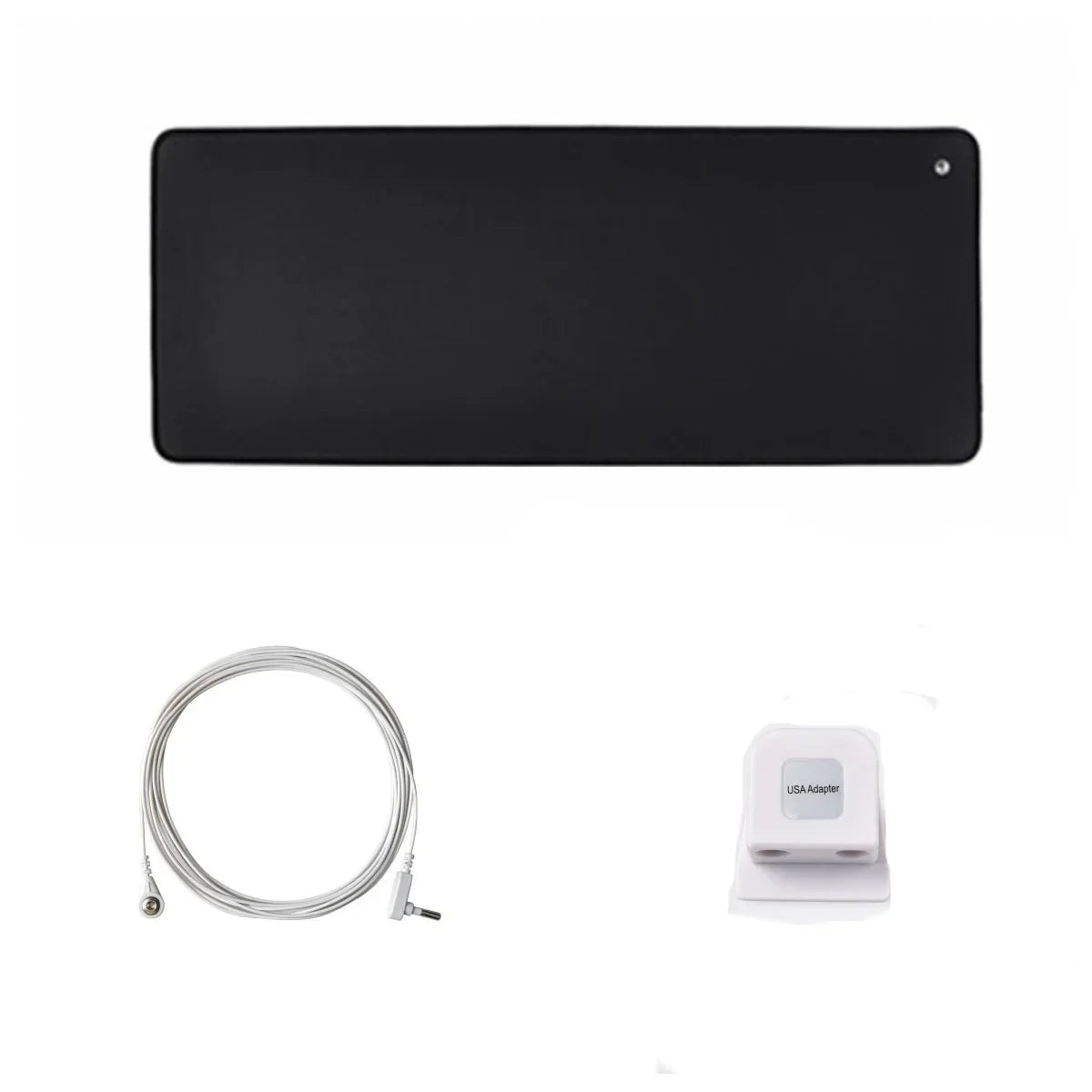 MAXSHARER Grounding Rubber Leather Mat Earthing Sleep Desk Pad