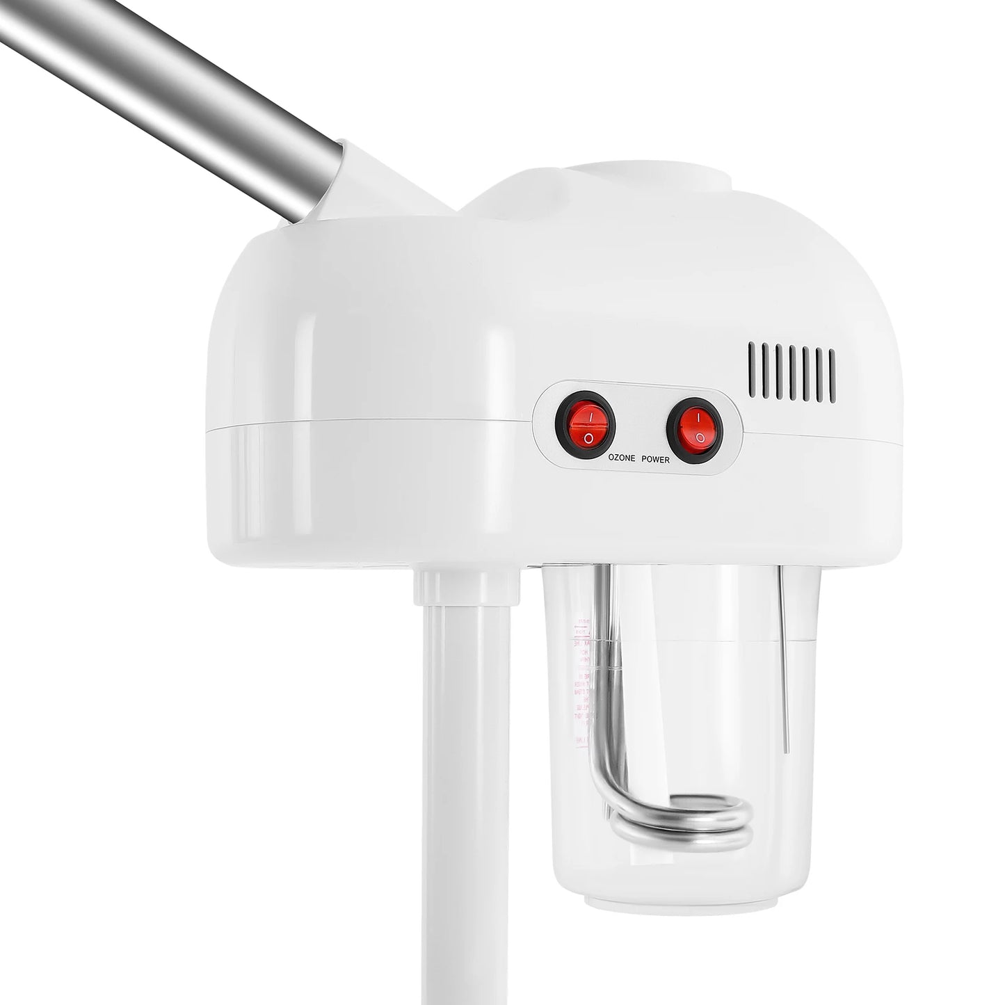 Ozone Facial Steamer On Wheels With Adjustable Height Rotatable Nozzle