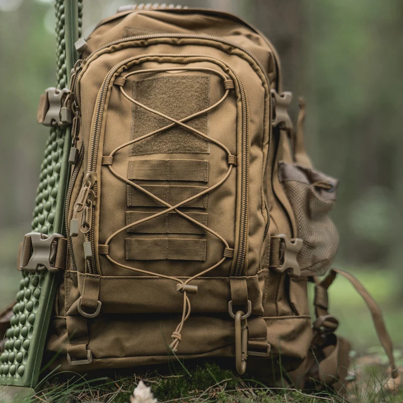 LQARMY Tactical Backpack Outdoor Hiking Rucksack Military Grade