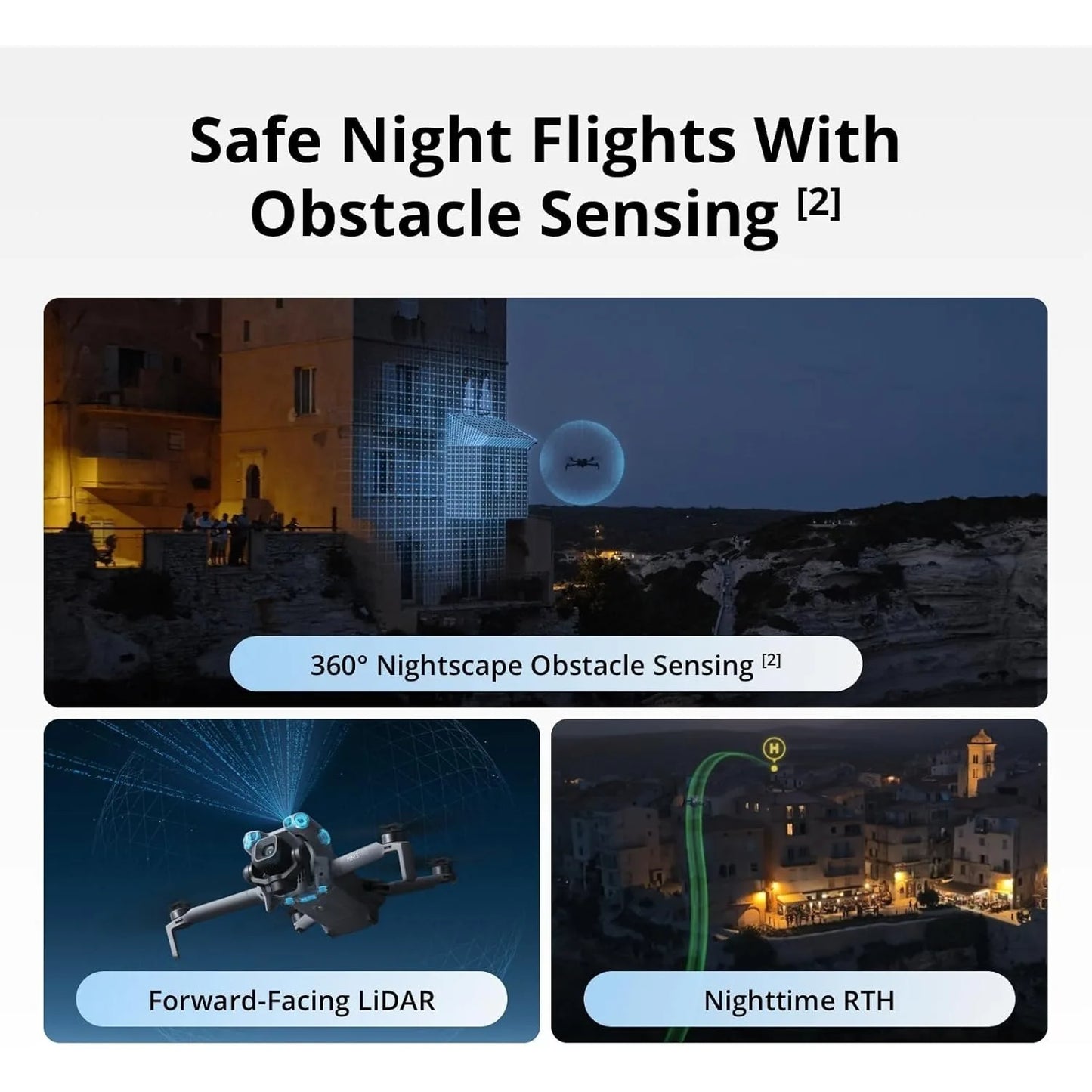 DJI Mini 5 Pro Drone Fly More Combo With DJI RC 2 4K 1 Inch CMOS