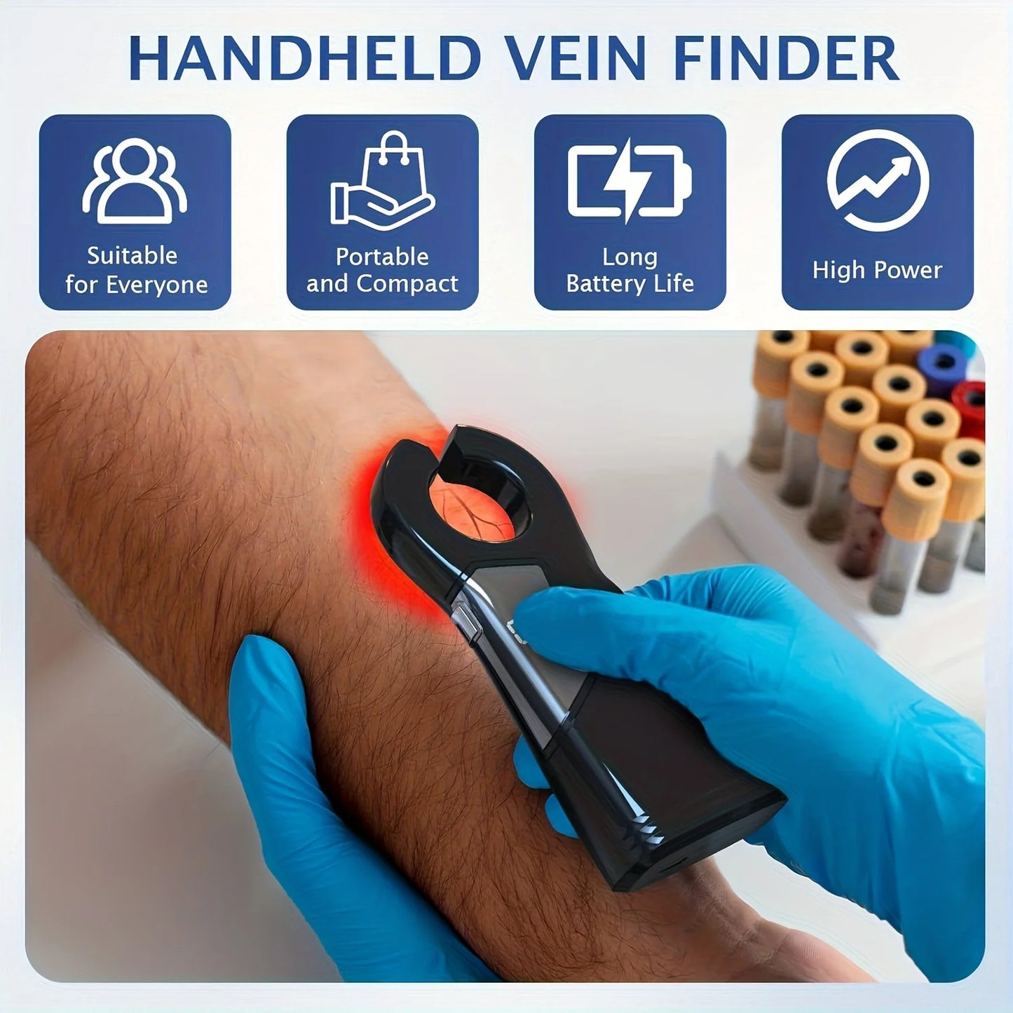Jitesy Infrared Vein Locator Portable Vein Finder for IV
