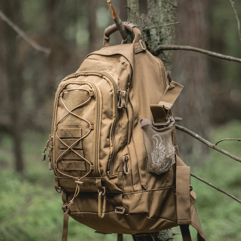 LQARMY Tactical Backpack Outdoor Hiking Rucksack Military Grade