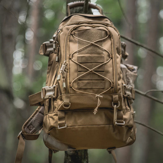 LQARMY Tactical Backpack Outdoor Hiking Rucksack Military Grade