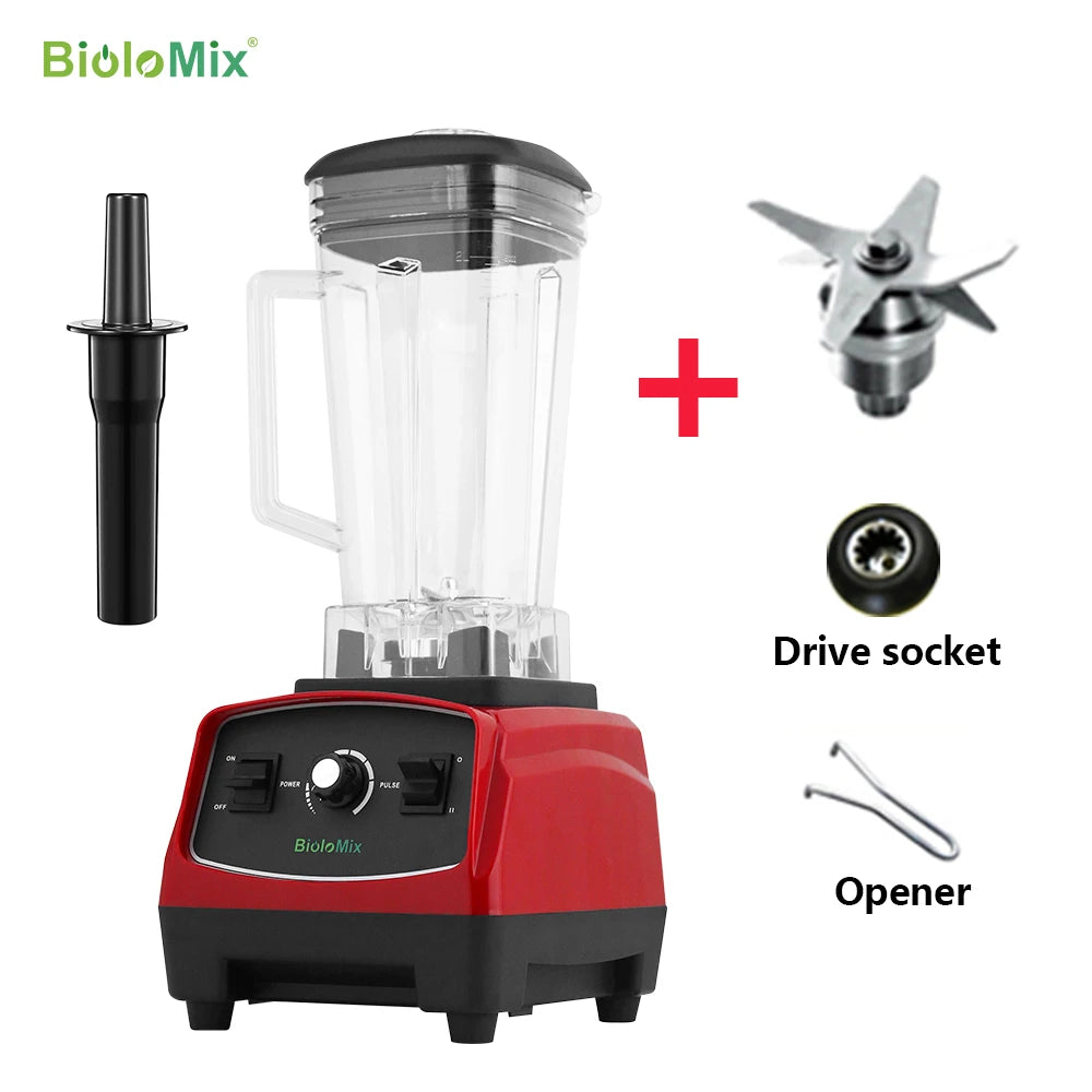 Biolomix BPA Free 2200W Heavy Duty Blender Mixer Juicer Food Processor