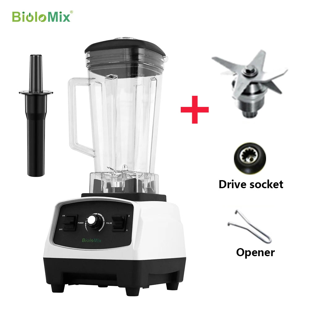 Biolomix BPA Free 2200W Heavy Duty Blender Mixer Juicer Food Processor
