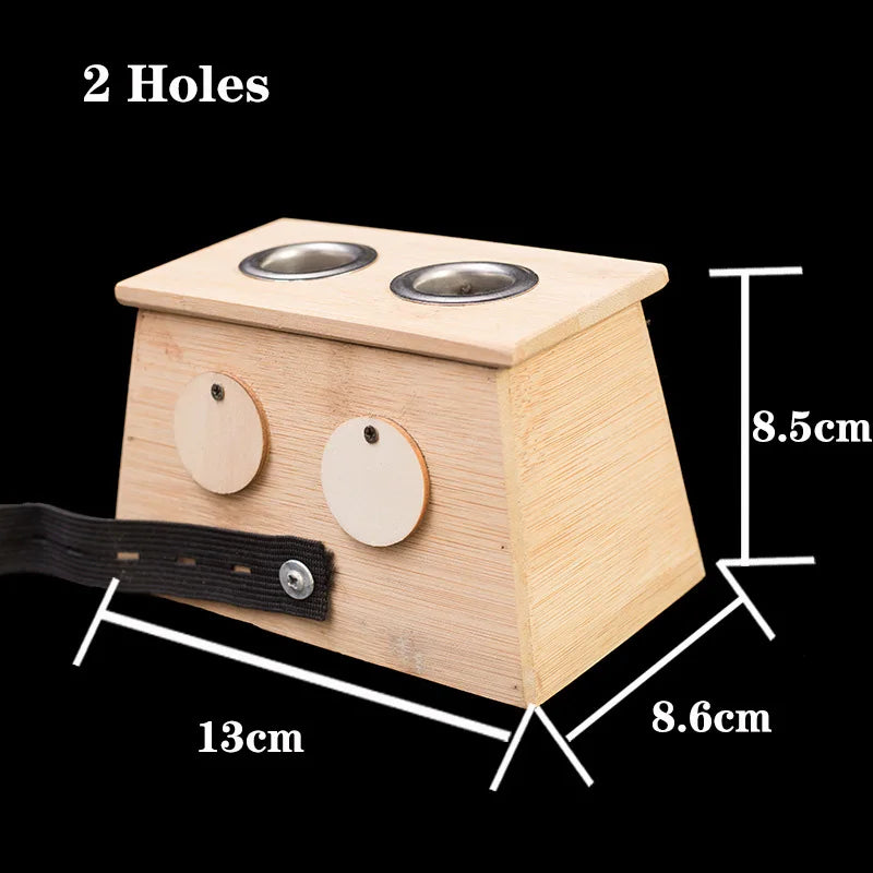 Moxibustion Box Nature Bamboo Burner Warm Acupuntura Massage Wellness Moxa Stick Body Acupoint Massager Relieve Pain Body Care