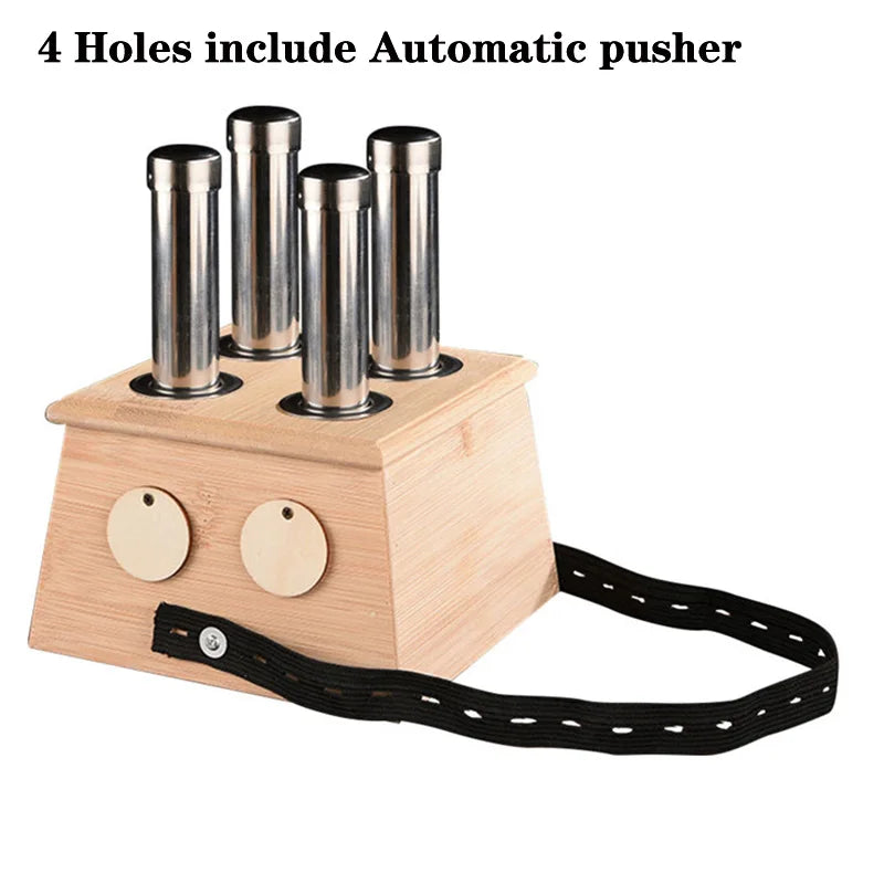 Moxibustion Box Nature Bamboo Burner Warm Acupuntura Massage Wellness Moxa Stick Body Acupoint Massager Relieve Pain Body Care