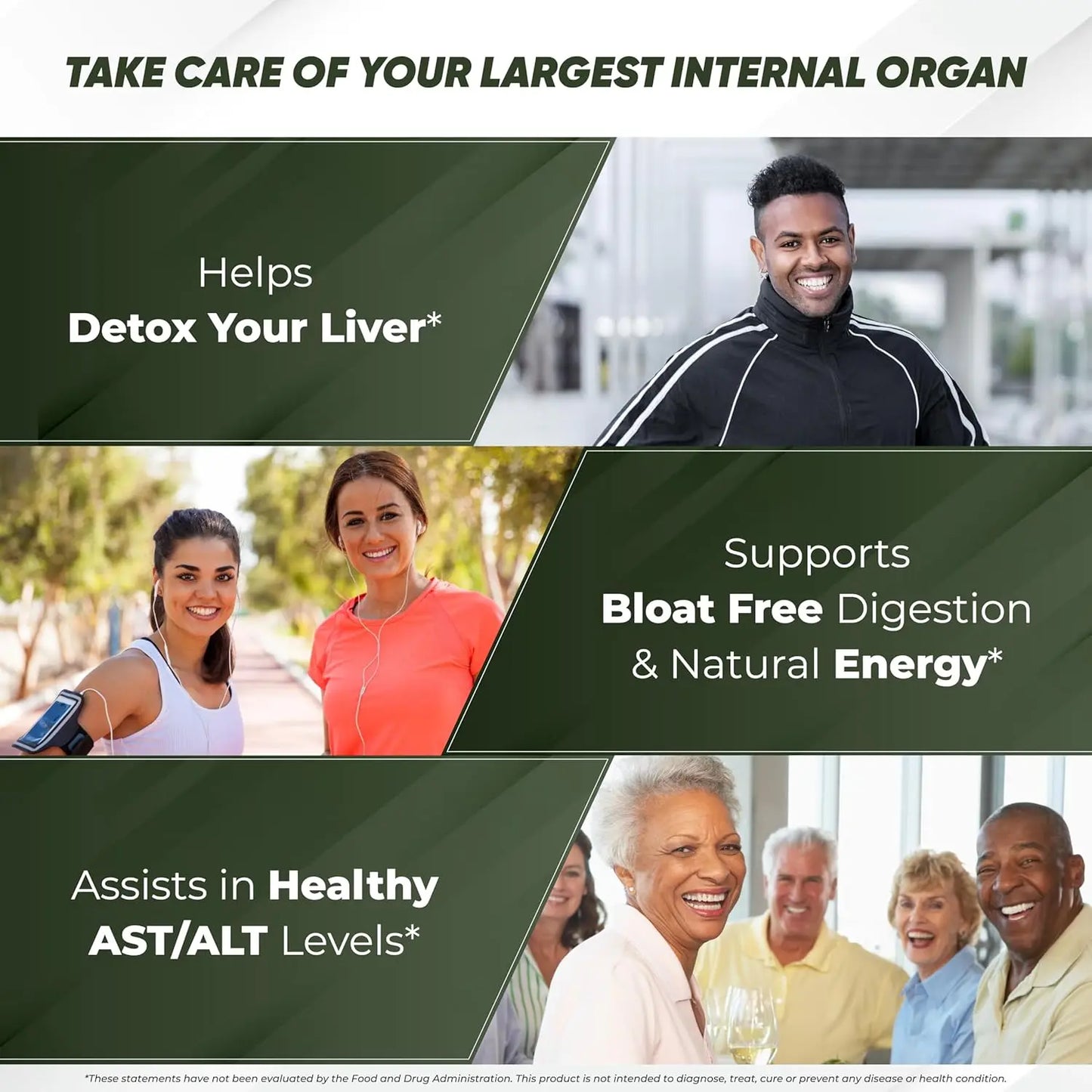 Liver Cleanse Detox & Repair Support 70 Veg Capsules Supplement for Liver Digestive Health and Renew, for Men & Women Smoker
