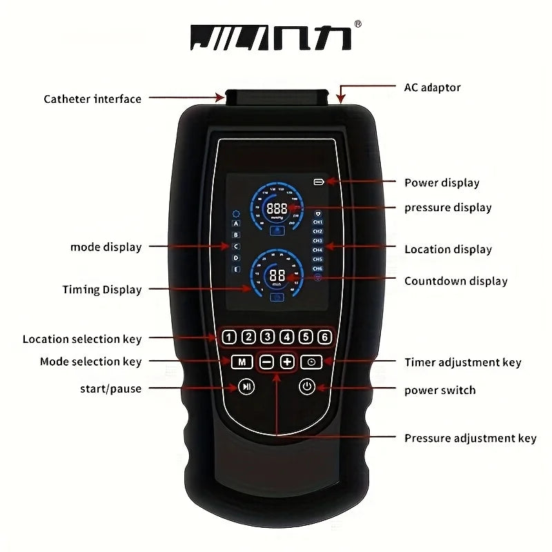 JILI Pressotherapy Foot Massager With Air Compression Boots