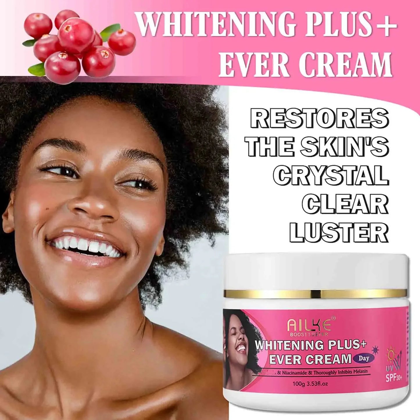 AILKE Natural Skin Brightening Cream For Acne And Dark Spots