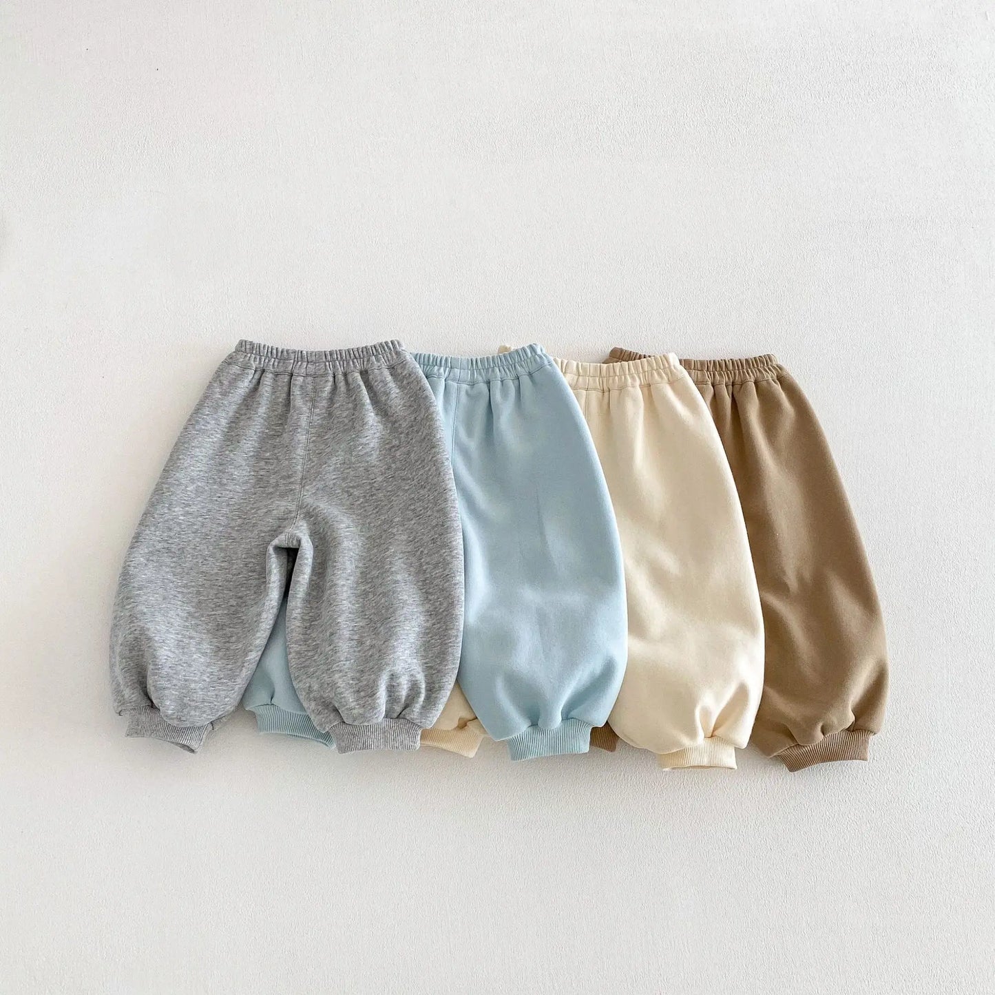 Baby Health Pants 2026 New Spring Boys' Fashion Solid Color Sports Pants Children's Korean Spring Casual Pants