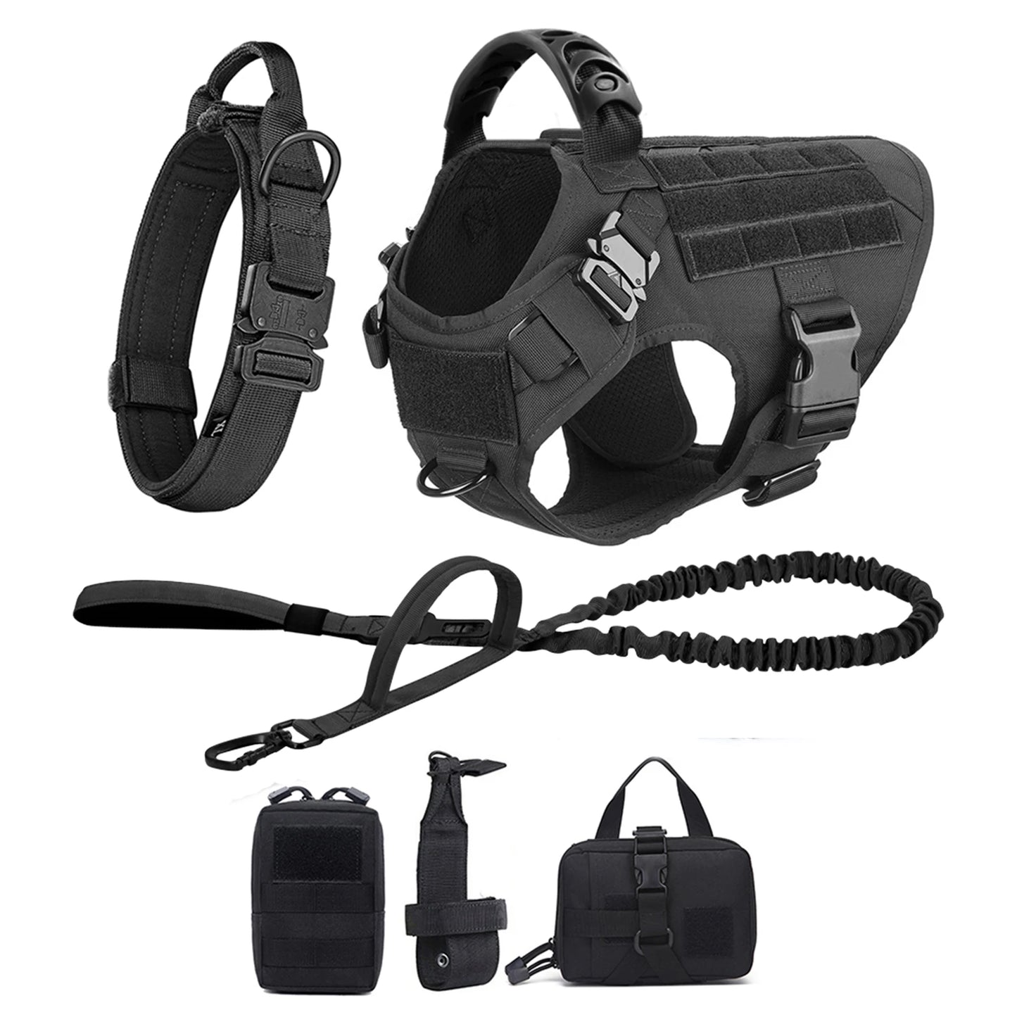 Large Dog Harness And Leash Set For Medium Large Dogs