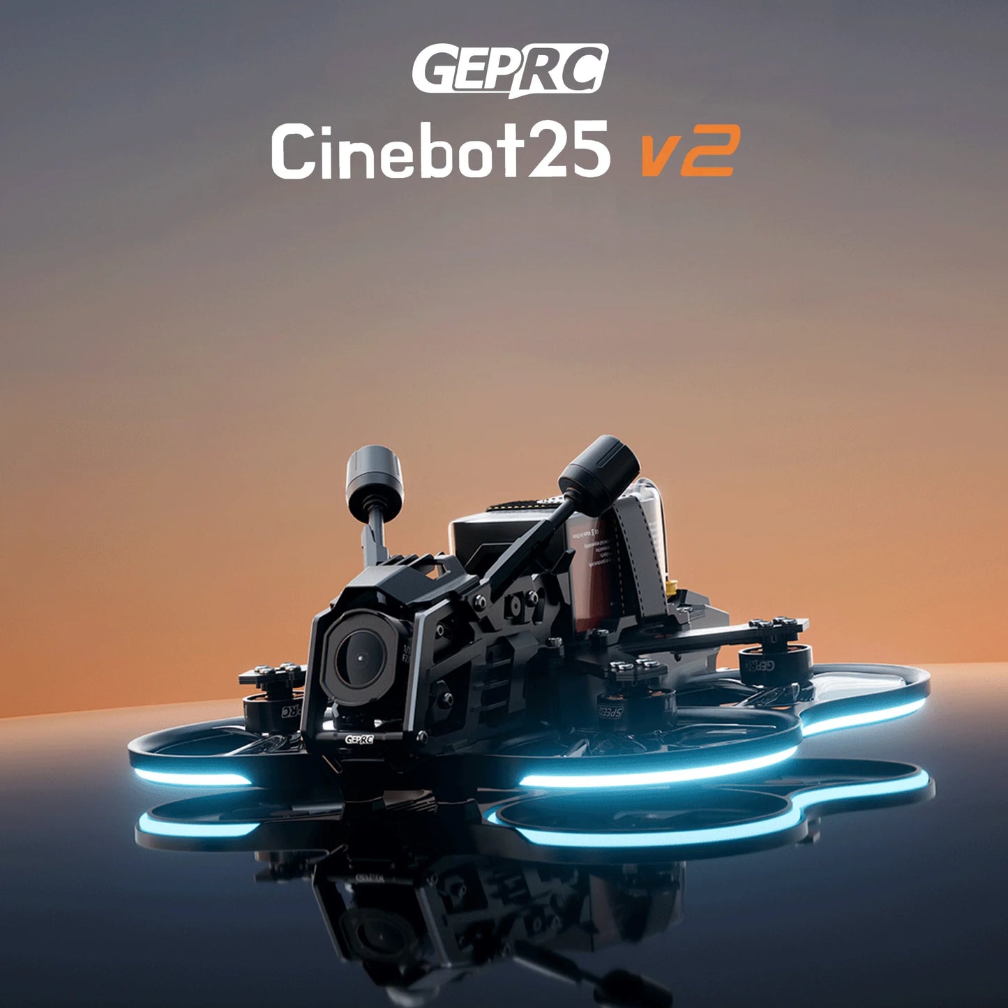 GEPRC 2026NEW Cinebot25 V2 FPV Quadcopter O4 Air Unit PRO /WTFPV SPEEDX2 1404 4600KV TAKER F722 35A AIO RC Freestyle Drone
