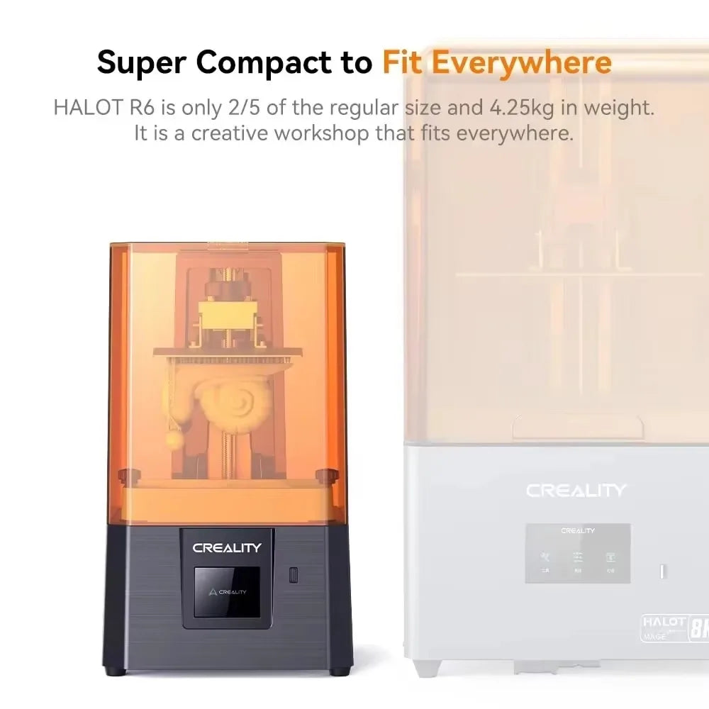 Ender HALOT R6 2K Resin 3D Printer Effortless Operation