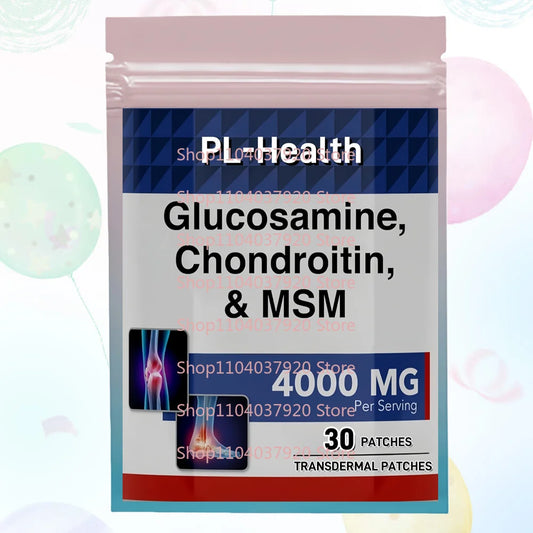 30 Patches Glucosamine Chondroitin Transdermal Patches& for Men & Women for Joint Health & Relief
