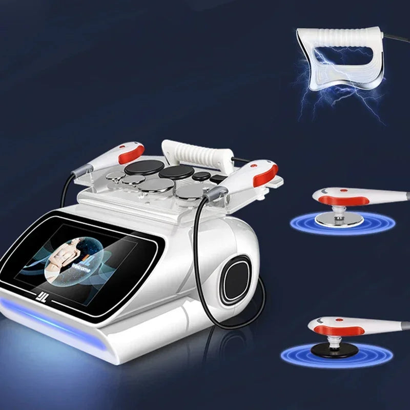 XHUODADA Tecar Therapy 448KHz Diathermy Massage Machine