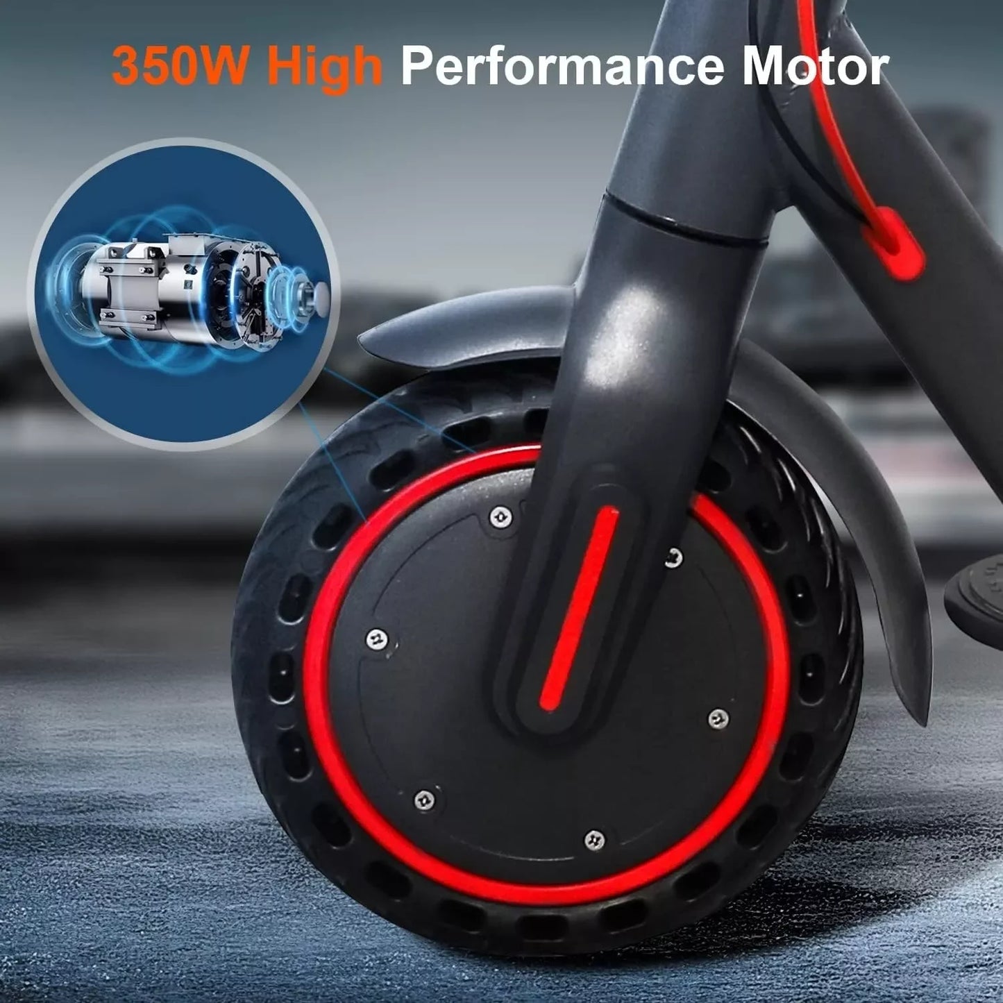 Ladped LP60 Electric Scooter 350W Folding 16Mile Range For Adult