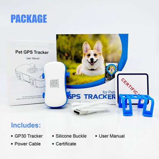 WANWAYTECH GPS Pet Tracker for Dogs Cats with IoT Connectivity
