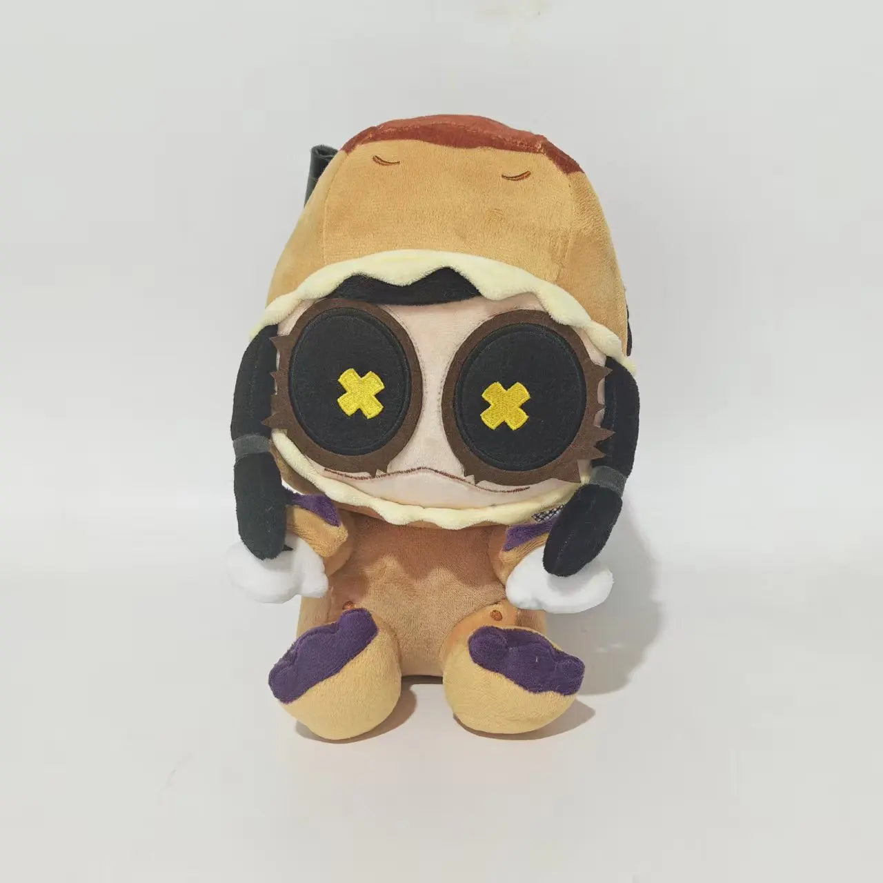 Murder Drone s Plush Doll Detachable Eye Mask Cute Dinosaur Shape Soft Stuffed Toy Collectible For Animation Fans Home Gift