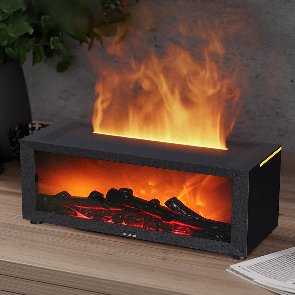 Bedroom Lasting Fragrance Machine Aroma Diffuser and Flame Humidifier