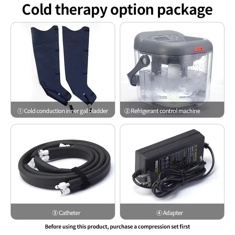 JILI Pressotherapy Foot Massager With Air Compression Boots