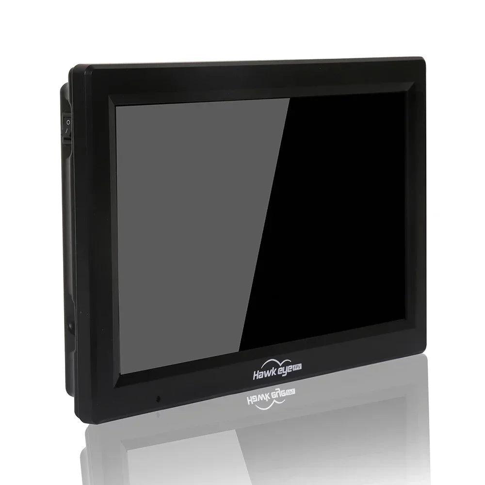 Hawkeye Little Pilot Captain X 10.2" FPV Monitor, Dual 5.8G RX/1000lux/DVR/HDMI, Support X Band & -99db Sensitivity for Drone