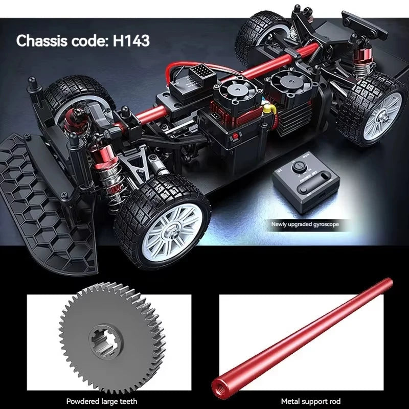Jyscend Hyper Go RC Drift Car With Gyroscope High Speed Toy Vehicle