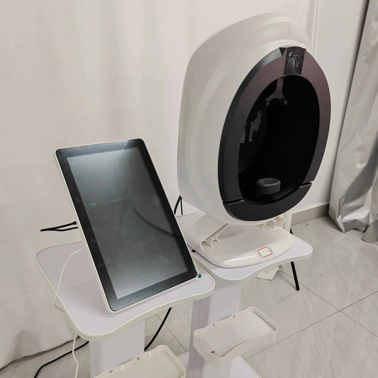 MYOSLIM 3D Facial Skin Analyzer Machine 8 Light Spectrum Scanner