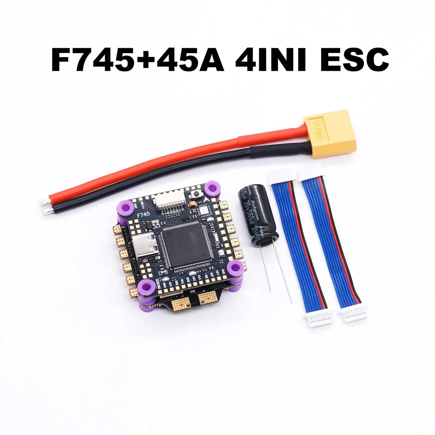 Happy F745 V2 Flight Control 45A/60A 4INI ESC VTX1000 Video 1080P Camera INAV Betaflight Flight Controller RC Drone FPV Racing