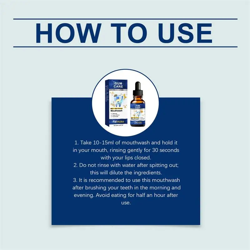 Repair Damaged Gums Essence Relieve Sensitive Gums Atrophy Swelling Reduce Bleeding Halitosis Whiten Teeth Improve Oral Health