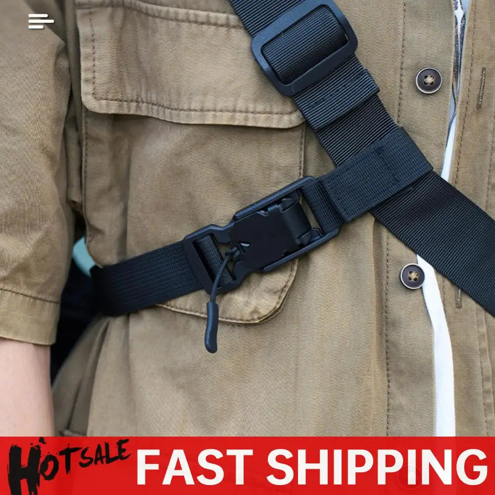 Three Point Auxiliary Shoulder Strap Stabilizer For Sling Packs