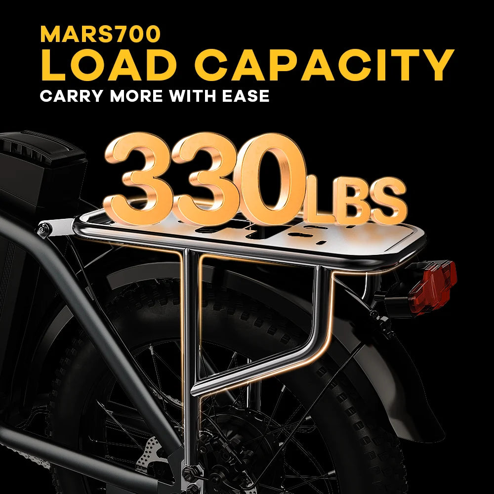 CYBERVELO Mars700 Foldable Electric Bike For Adults