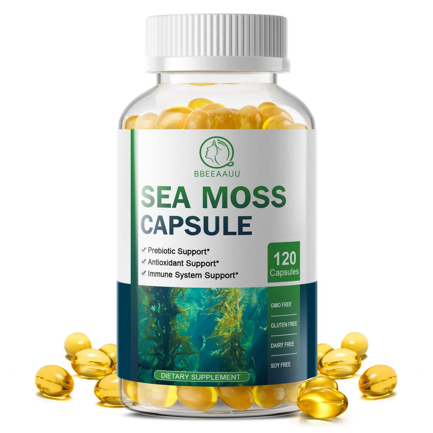 Beworths Sea Moss Capsule Immune Support And Thyroid Health