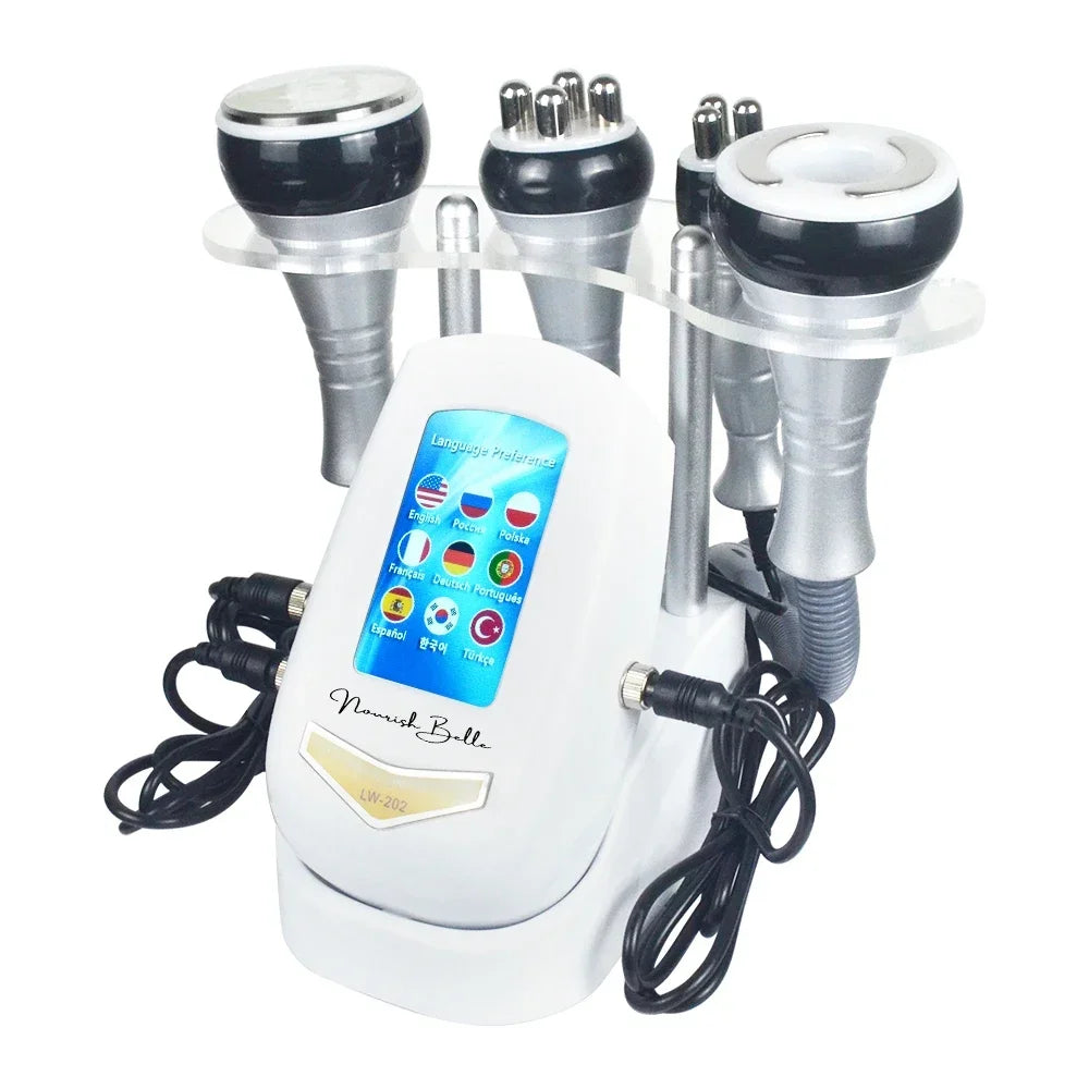 Missheart 4 In 1 Cavitation Ultrasonic Body Slimming Machine Beauty Device