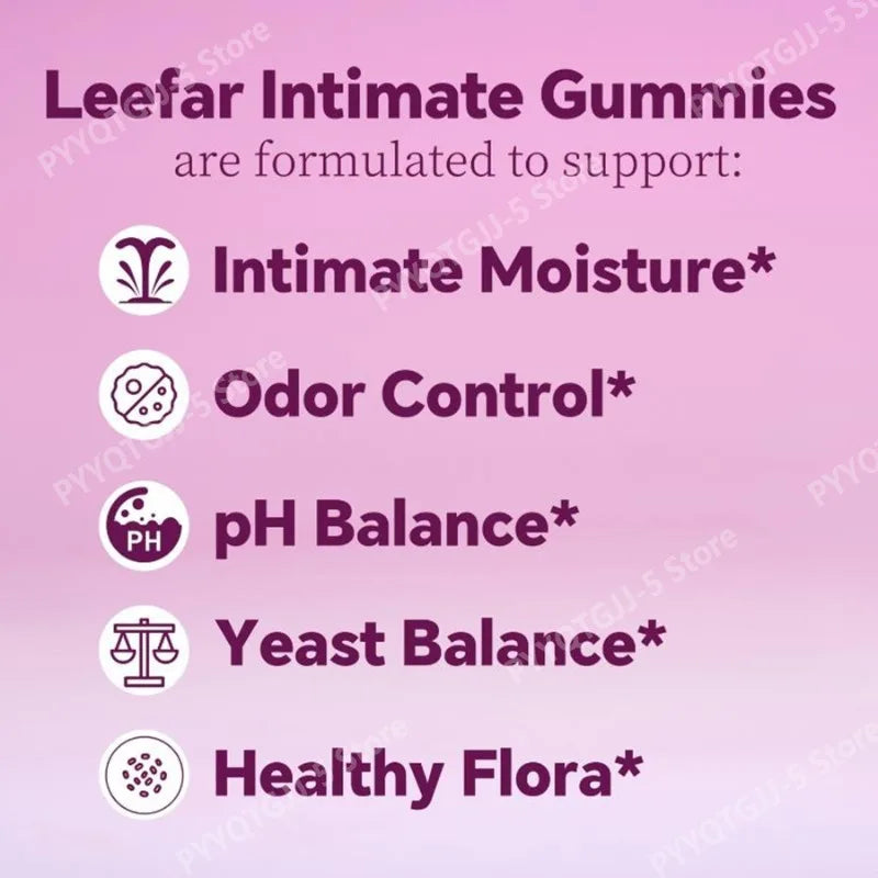 Probiotic Gummies with Prebiotics Slippery Elm + XOS Women's Daily Gut Health Digestive Support Sugar Free Supplement 60 Count