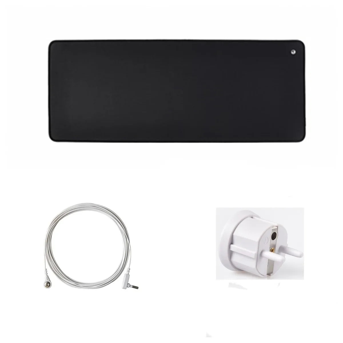 MAXSHARER Grounding Rubber Leather Mat Earthing Sleep Desk Pad