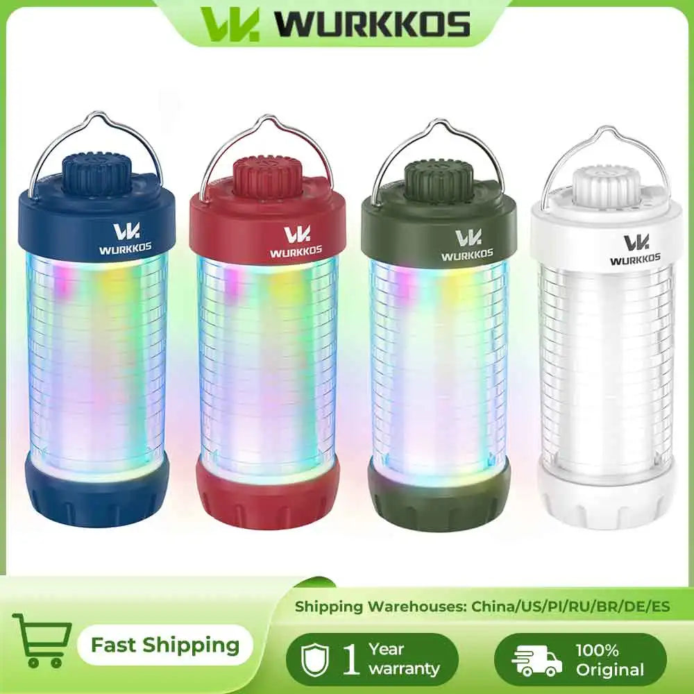 Wurkkos CL01 Mini RGB 360 Degree Flashlight 550 Lumens Power Bank