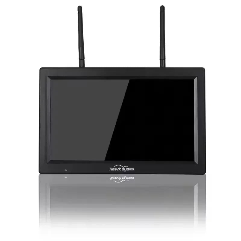 Hawkeye Little Pilot Captain X 10.2" FPV Monitor, Dual 5.8G RX/1000lux/DVR/HDMI, Support X Band & -99db Sensitivity for Drone