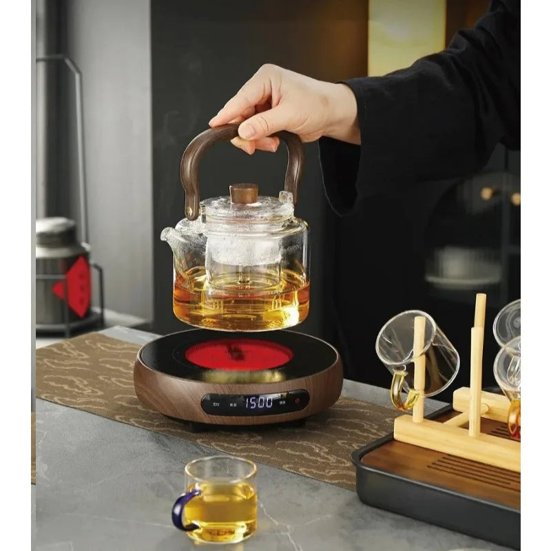 Electric Ceramic Stove Tea Stove 1500W Ultra-thin Mini Household Small Tea Stove Boiling Water Heater Health Tea Brewing Utensil