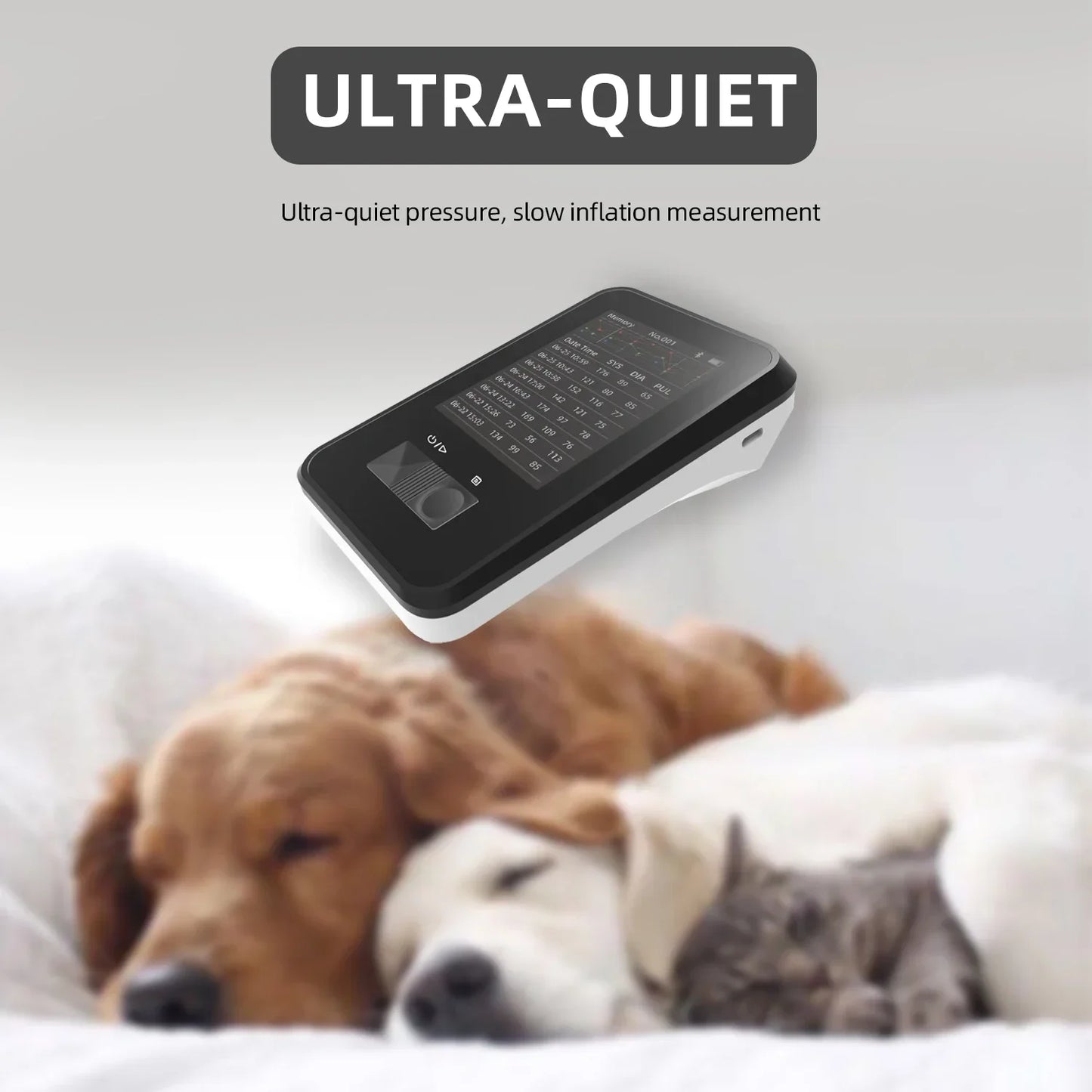 Pepultech Vet Health Care Pet Animal Use Veterinary Blood Pressure Monitor with Bluetooth and Li-Battery BMN35