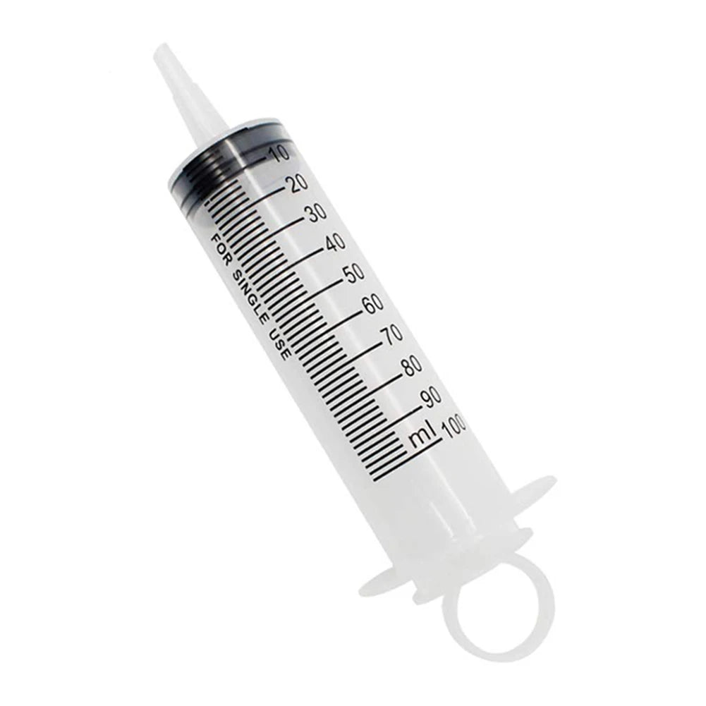 Alloet Plastic Syringe Pump Measuring Syringe For Pet Feeding