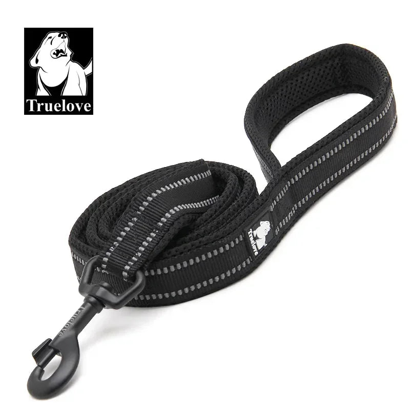 TRUELOVE Soft Pet Leash Reflective Nylon Mesh Padded for Dogs