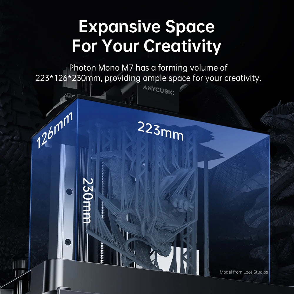 Anycubic Photon Mono M7 High Speed MSLA 3D Printer