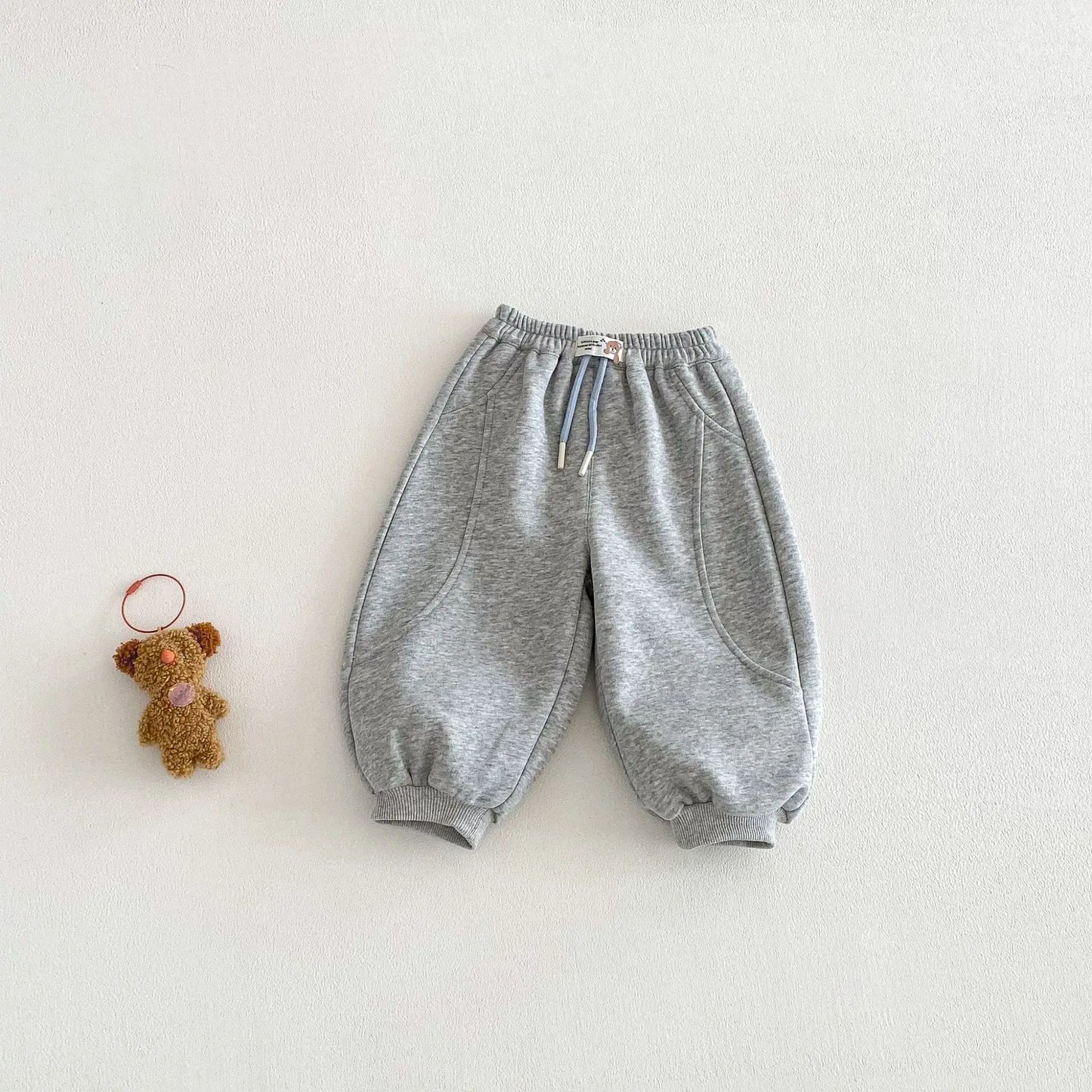 Baby Health Pants 2026 New Spring Boys' Fashion Solid Color Sports Pants Children's Korean Spring Casual Pants