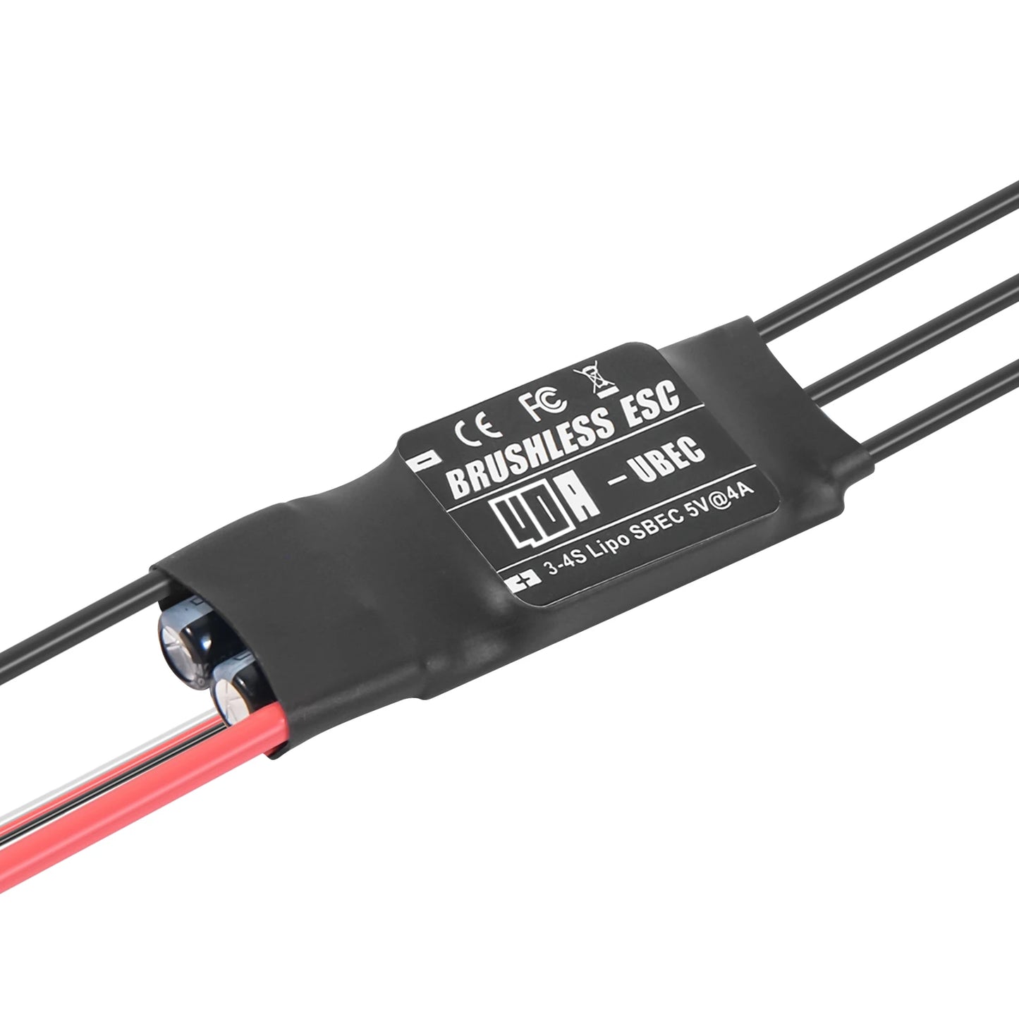Aneegfpv 20/30/40/50/60/80A 2-6S Brushless ESC 2-4A/5V BEC For Aircraft FixedWing Multi-axis Drone