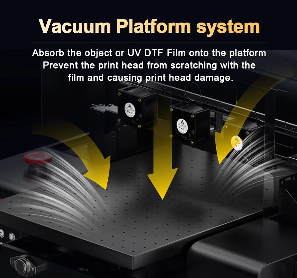 Miflame XP600 UV Flatbed Printer For Metal Wood Acrylic DTF
