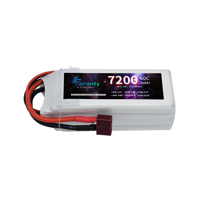TERANTY 4S 14.8V Lipo Battery 1500/2200/2700/3000/3500/4600/5600/6500/7200/8000/8500/9800mAh For RC Car FPV Drone Desert Truck
