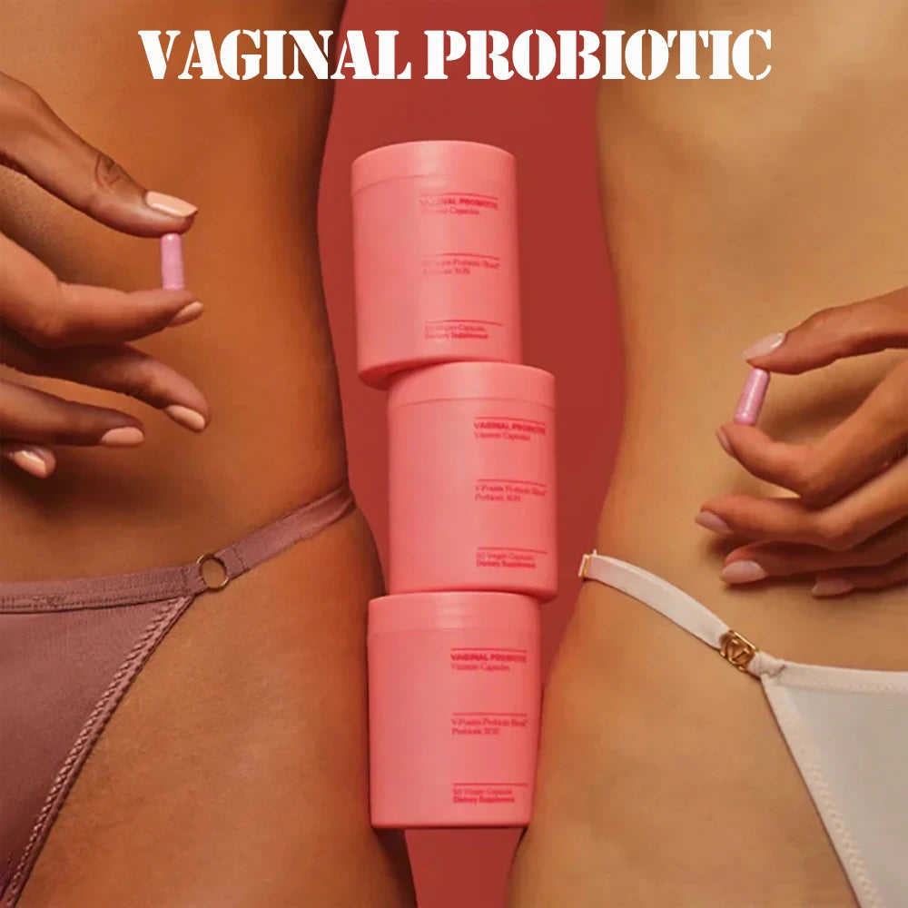 Women's Vaginal Probiotic Vitamin Capsules, Support Urinary Tract and Vaginal Health, Lactobaccilus & V-Positiv Probiotic Blend